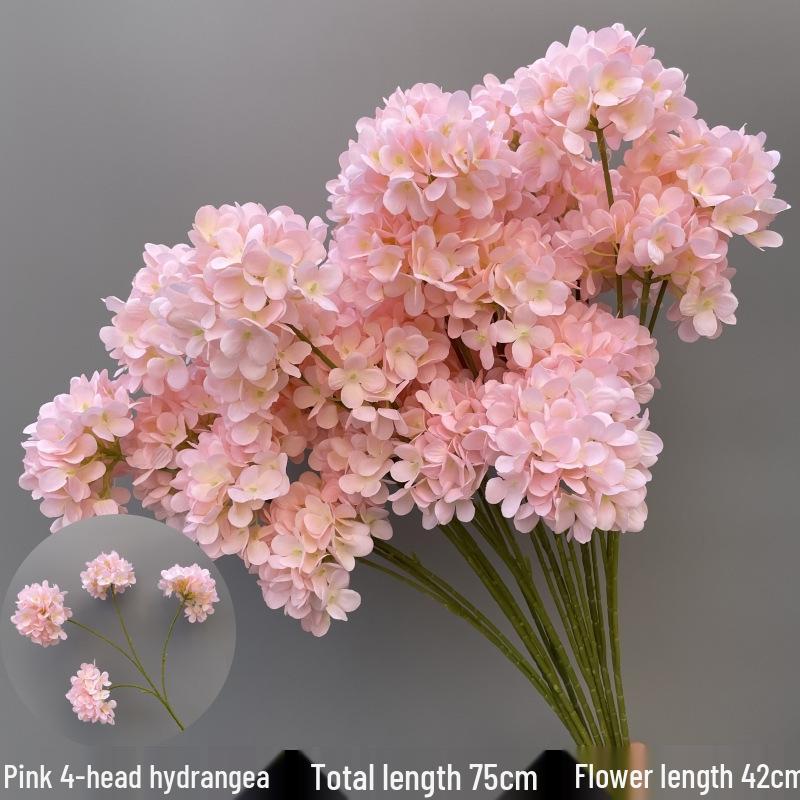 Wedding Pink Series Peony and Rose Artificial Flowers for Decorations