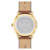 Coach Elliot Gold Brown Leather 14602646 Men's Watch, Dial, Strap, (Official Import)
