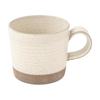 Marui Seito Shigaraki Ware Hechimon Mug Capacity Approximately 360ml White Mai White MR-3-4040