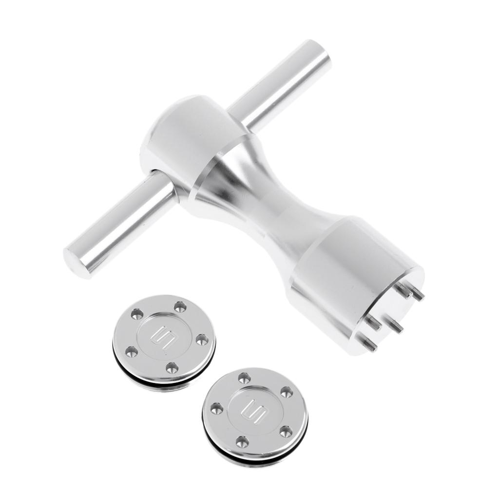 2 Pcs 5-20 Grams Golf Custom Weights with Wrench for Putters