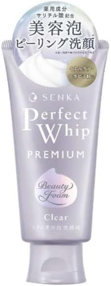 

Senka Premium Perfect Whip Clear 120 г Отшелушивающий уход Пилинг Устранение тусклости Профилактика акне Прозрачность [Ограниченный товар] [Квази-лекарство]