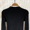 Rochie din două piese cu curea în carouri, toamnă iarnă, pentru femei, cu gâtul în picioare, tricotat, cu mâneci lungi, stil vintage, din lână, rochie dulce, în linie A