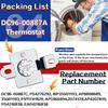 Dryer Thermal Fuse Kit - DC47-00016A Thermal Fuse & DC96-00887A Thermostat & DC32-00007A Thermistor & DC47-00018A High Limit Thermostat,Replacement