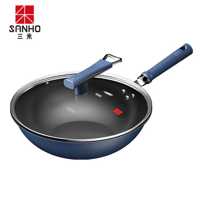 Sanhe Qingyun Nitrogen Rust-Proof Non-Stick Wok