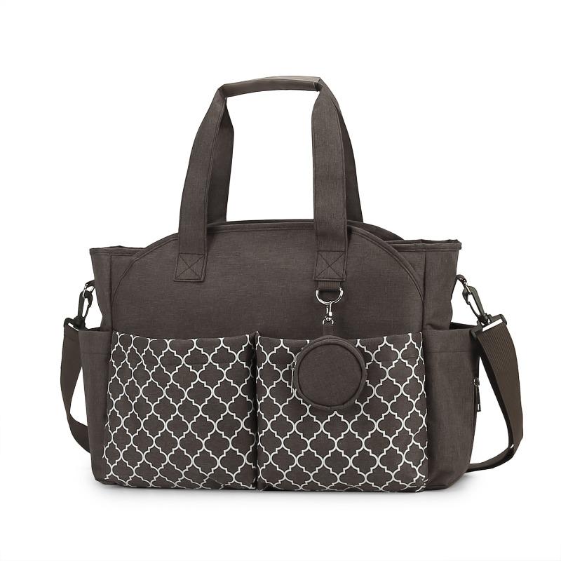 New Handbag/Shoulder Diaper Bag with Pacifier Pouch for Maternity and Baby Travel & Outdoor Use