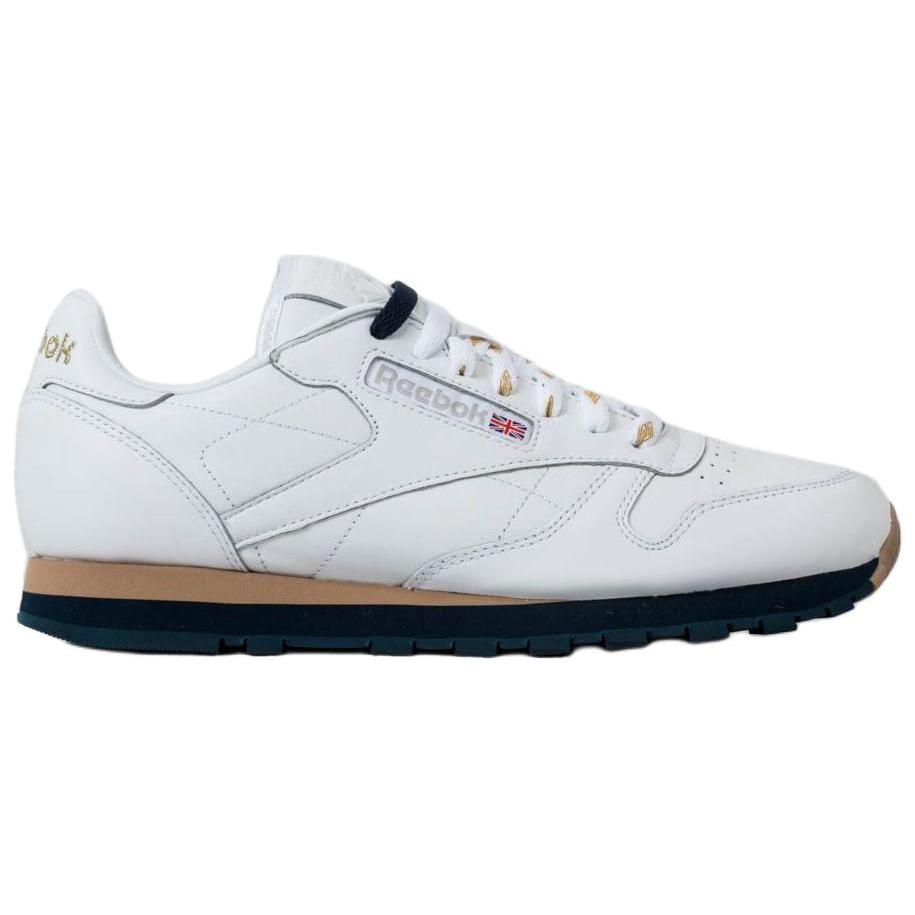 Reebok Beams X Classic Leather Lightweight Comfortable Low-Top Lifestyle Sneakers Men Sneakers White CN2175