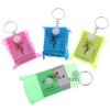 Chain Portable Keyholder Small Bag Pendant 3x4cm Mini Poker Playing Cards Poker Keychain Key Rings