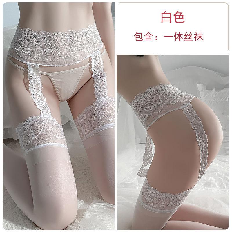 Sexy underwear women's sexy lace garters thin stockings socks lace