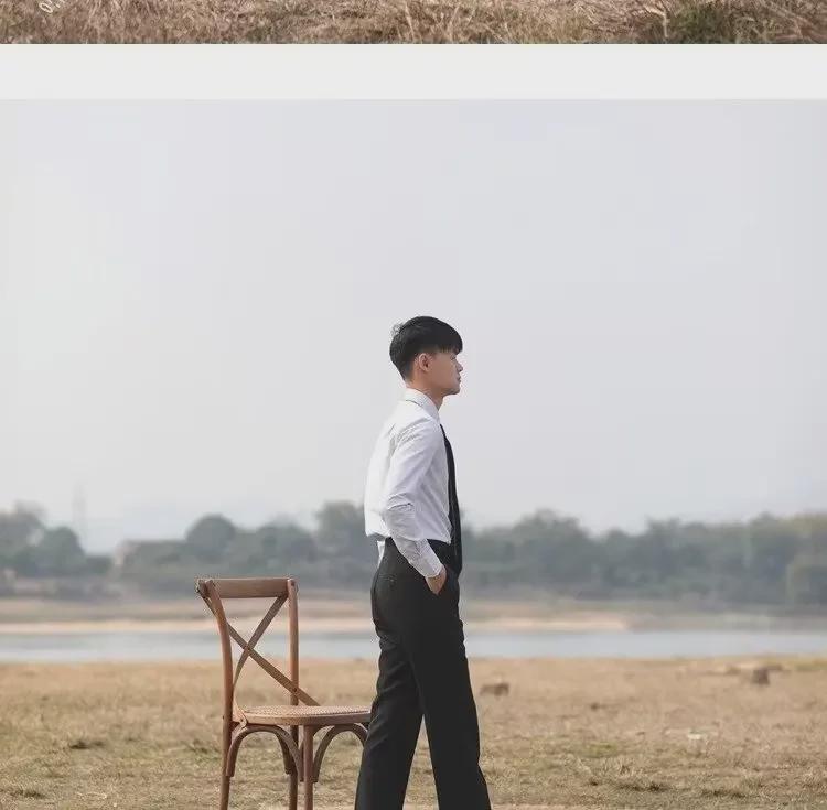 Italian Naples High-Waist Men's Straight-Leg Pants - Trendy, Comfortable, Breathable with Paris Buckle