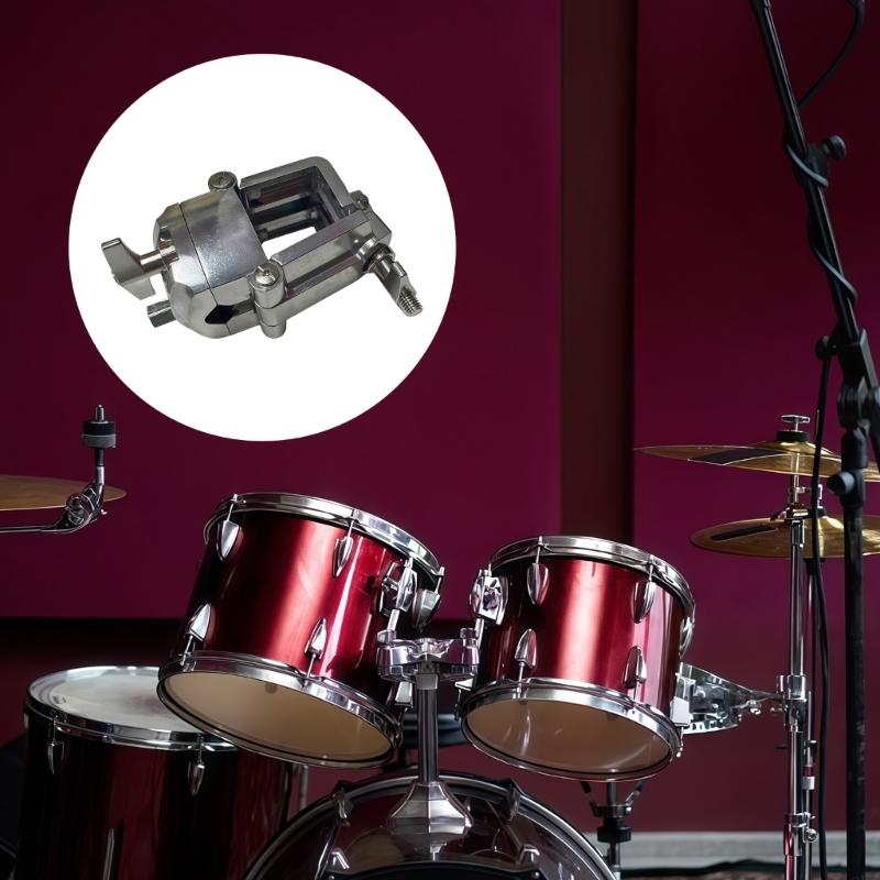 Universal Zinc Alloy Drum Frame Clamp With Quick Installation Drum Rack Mounting Clamp For Musicians And Bands