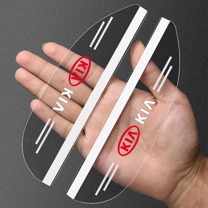 2Pcs Car Rear View Mirror Sticker Rain Eyebrow Auto Side Mirror RainProof Cover For Kia Rio Sportage R K3 K4 K5 k6 K7 K8 Ceed Sorento Cerato Soul