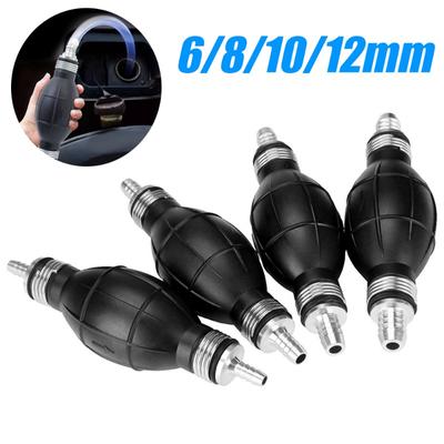 Araba El Yakıt Pompası Otomatik Lastik Yağlayıcı 6/8/10/12mm Alüminyum Arayüz Dizel Yağ Transfer Pompası Benzin Dizel Sıvı Manuel Pompa