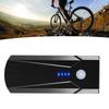 Bike Light with Loud Electric Horn ABS Rechargeable LED Mountain Bike Headlight for Night Riding