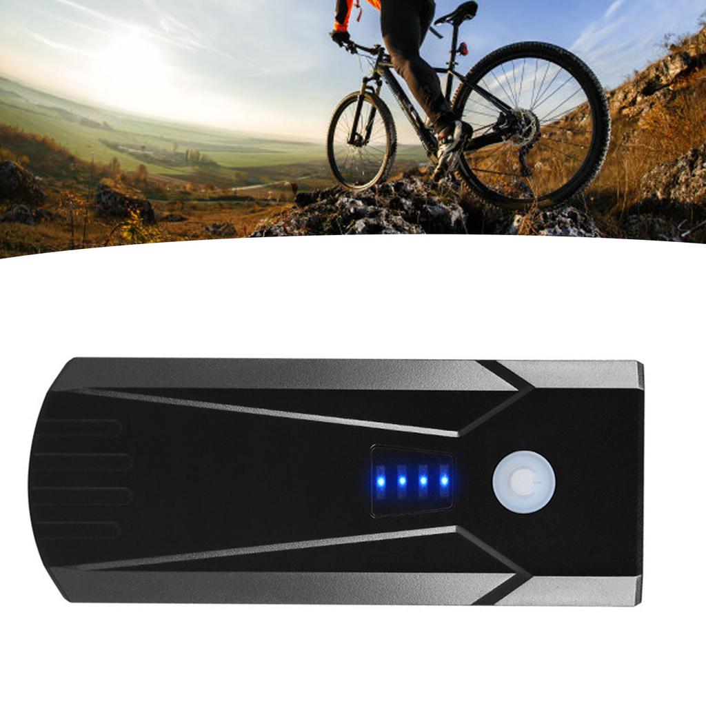Bike Light with Loud Electric Horn ABS Rechargeable LED Mountain Bike Headlight for Night Riding