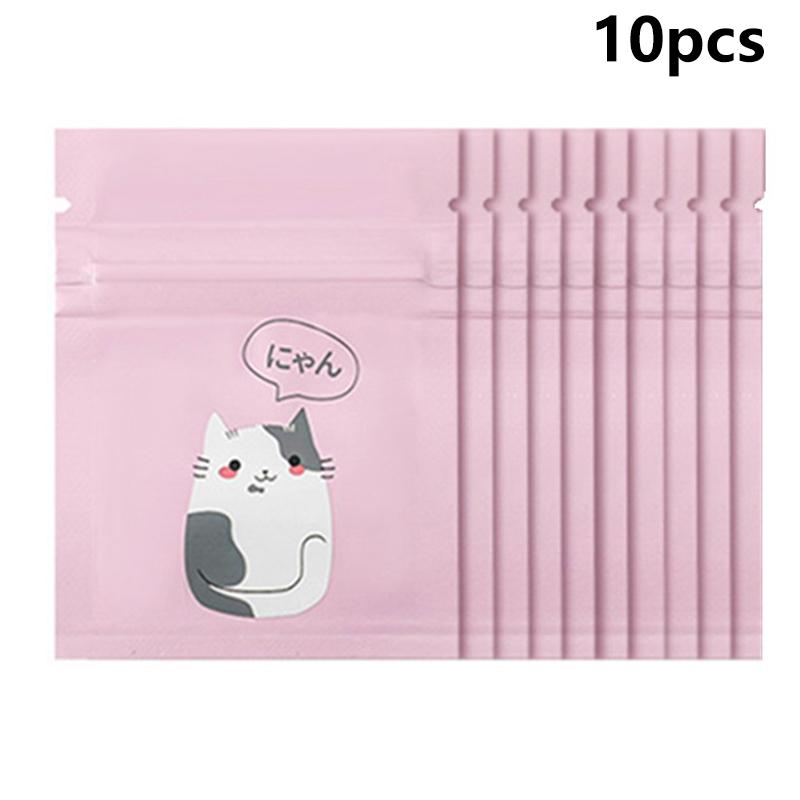 

10/50pcs Cartoon Pill Pouch Bags Shading Pill Pouch Reusable Pill Bags Drug Self Sealing Travel Medicine Organizer Storage Bags