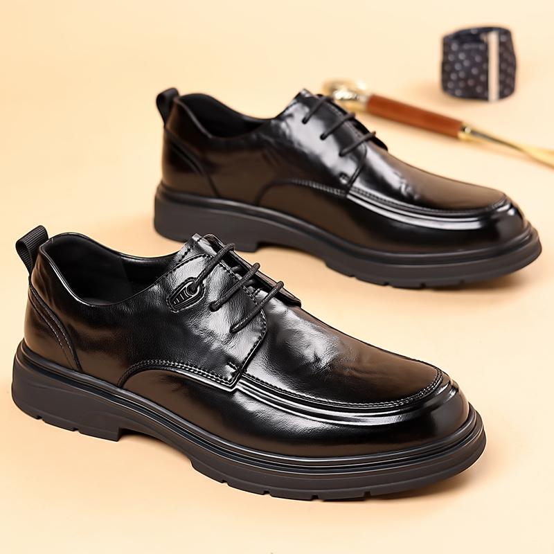 Casual Leather Men's Formal Shoes Business Footwear Elegantes Male Clothing Party Gentleman Shoes New Style Trend Oxford Shoes