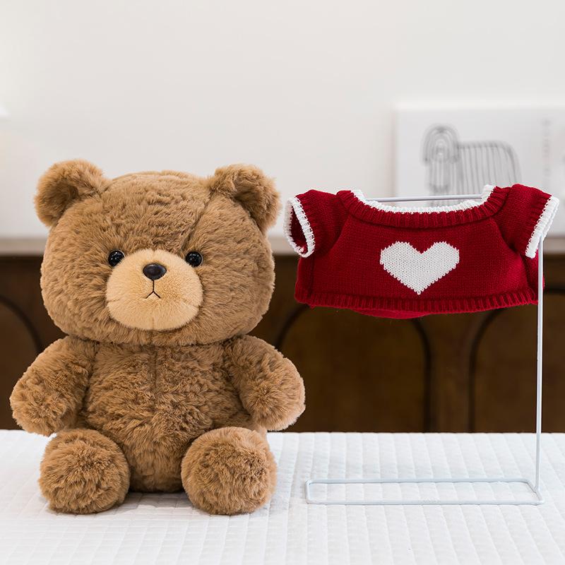 Teddy Plush Bear Toy With Soft  Pp Cotton Filling For Kids Gift Birthday