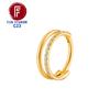 G23 Titanium Daith Cartilage Earrings 16G Helix Nose Septum Piercing Conch Hinged Clicker Body Jewelry Ear Ring Zircon