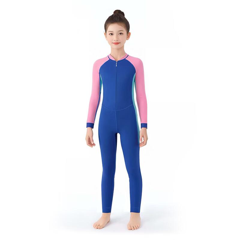 PULIAN Kids Long Sleeve Zipper Wetsuit