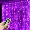 LED USB závěsná světla - 8 režimů svícení Pohádková světelná řetězová světla pro Vánoce Halloweenský Nový rok Svatbu Večírek Domácí Zahrada Dekor