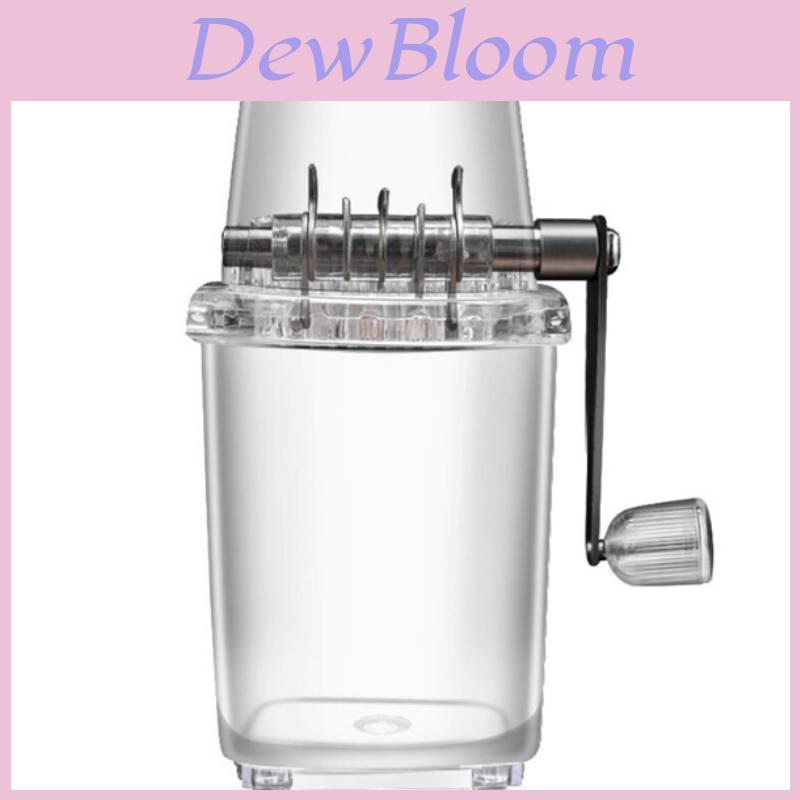Manual Ice Shaver Machine For Home Use With Adjustable Speed And Capacity