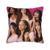 New Kpop Style Girls Katseyes Pillow Cover Graphic Cushion Cover Funny Pillow Case For Chair Sofa Home Decor