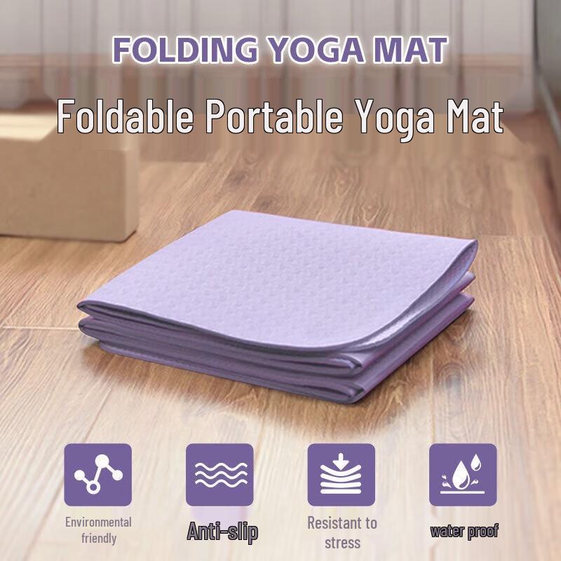 WEZHO Foldable Yoga & Fitness Mat