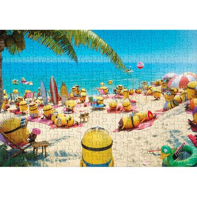 1000 Piece Jigsaw Puzzle - Minions Summer Vacation, Popular Korean Puzzle