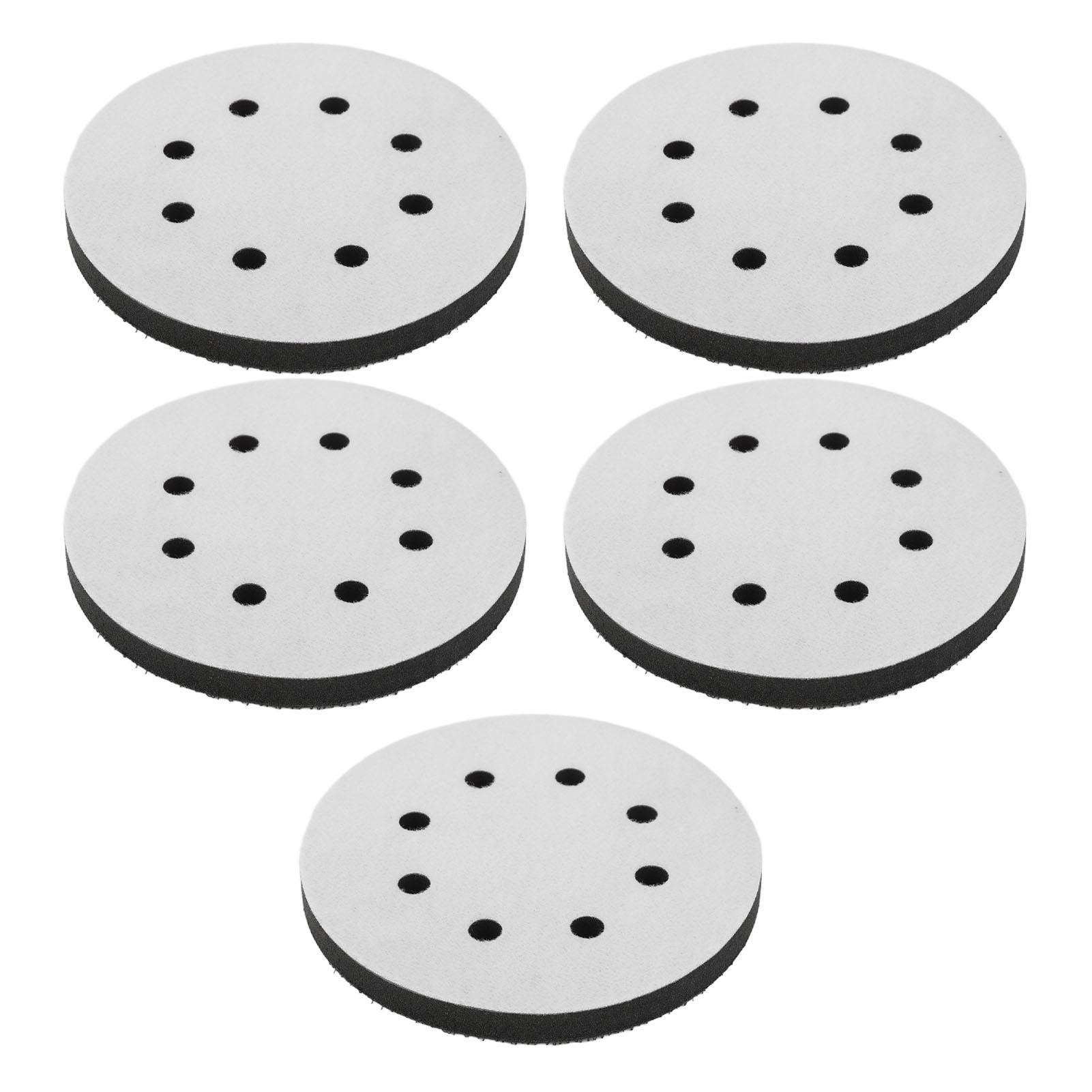 

10 шт. 5-дюймовые мягкие интерфейсные накладки с плотностью, сменная шлифовальная губка, буферная подушка, шлифовальный буфер