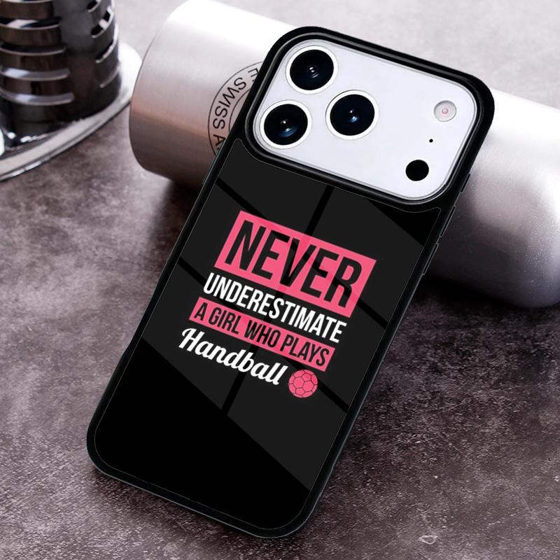 Handball Sport soft Phone Case for iPhone 17 16 15 Pro Max Air 14 13 12 11 Plus Shockproof Cover
