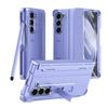 Invisible Stand for Samsung Galaxy Z Fold 6 5 4 3 Case Pen Slot Stylus Glass Film Screen Hinge Protection Cover Stand Holder