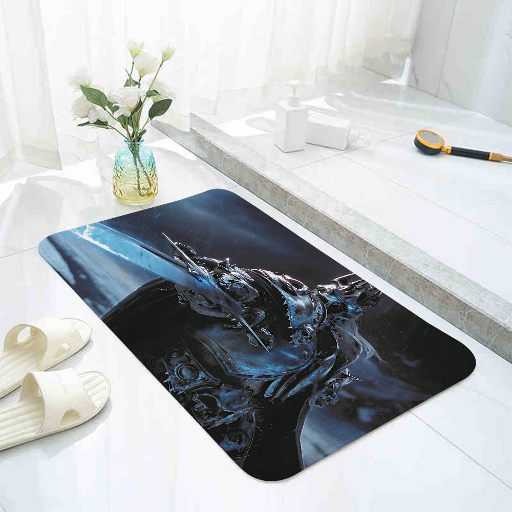 Game W-World-S Of Warcraft-S Floor Mat Living Room Rug For Bedroom Welcome Mat Outdoor Rug