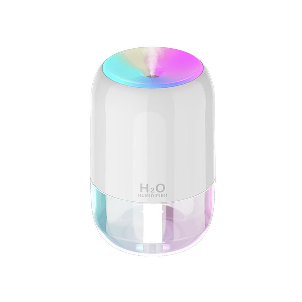 Water Replenishment Portable Air Humidifier Atmosphere Light LED Aroma Diffuser  Bedroom белый