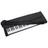 Electronic Keyboard Cover, Electronic Piano Cover, Cloth Elastic Material, Adjustable, Lightweight, Key Cover, Storage, Protection, Dustproof, Black,