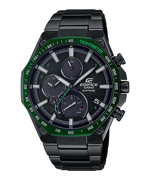 

Casio Edifice Men s Stainless Steel 100M Water Resistant Analog Quartz Watch EQB-1100XYDC-1A чорний