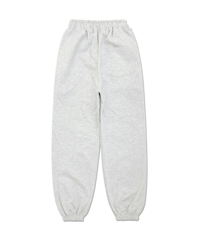 Bajal Vz Printed Wide Jogger Pants Ash Grey