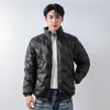 Men's 90-down White Duck Down Jacket Pressed Glue Men's Stand-up Collar Winter Jacket Plus Size