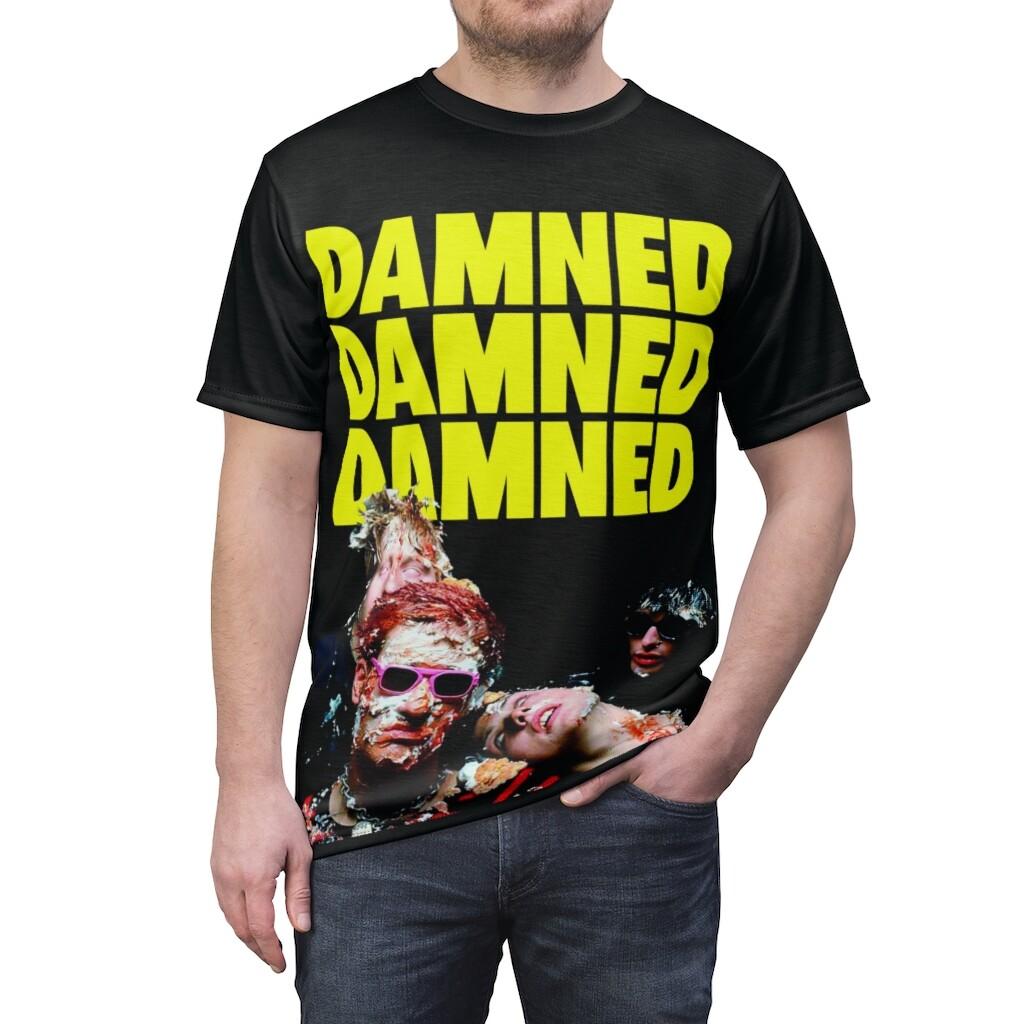 The Damned Indie Punk Rock Grunge Hardcore Tee Shirt Unisex T-Shirt S