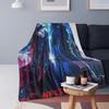 D-Devil May Cry DMC Game Gamer Blanket Soft Warm Flannel Throw Blanket Plush for Bed Living room Picnic Travel Home Couch