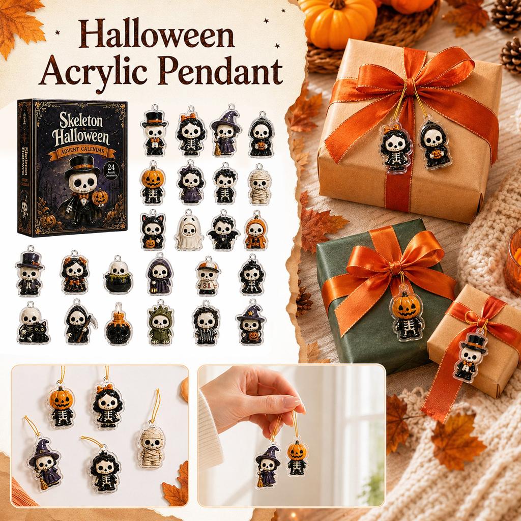 Halloween Countdown Calendar Mystery Box