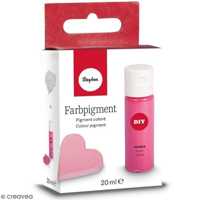 Pigment coloré pour béton créatif - Fuchsia - 20 ml