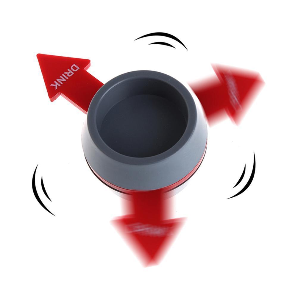 Funny Shot Spinner Party Game Rotatable Arrow Beer Wine Glass Cup Kit  Drinking Game Gifts Entertainment Supplies