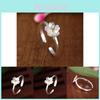 Stunning 925 Sterling Silver Floral Ring Perfect For Birthdays And Special Occasions