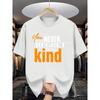 European sizes Men'S Summer Casual Crew Neck T-Shirt,  Regular Fit with Slight Stretch, Short Sleeve with Inspirational Quote Print
