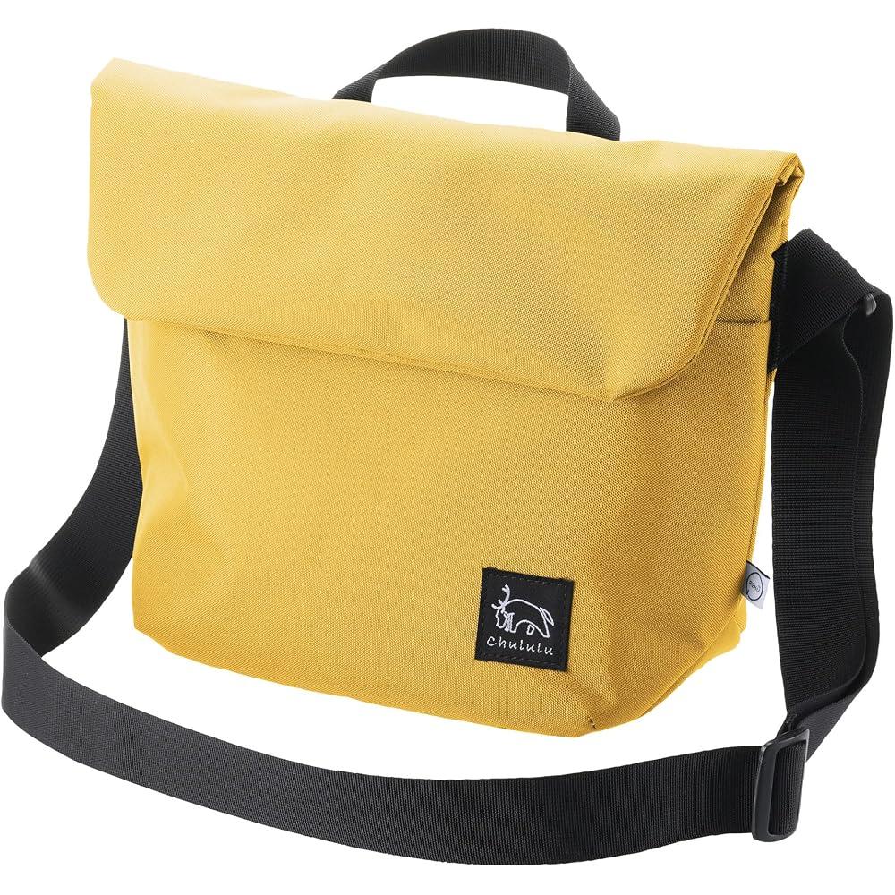 HAKUBA Chululu Camera Bag, Renew Flap Shoulder Bag M, Mustard AMZSCH-REFSBMMT. A Sustainable Bag Made from Recycled Materials, with a Casual Design Pe