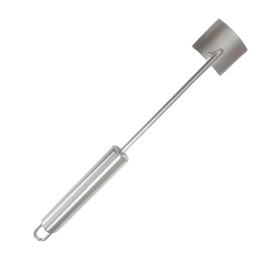Stainless Steel Corn Cob Peeler Tool Magic Corn Stripper Easy Corn Thresher with Long Handle Sharp Blade Kitchen Gadget for Home Restaurant Use