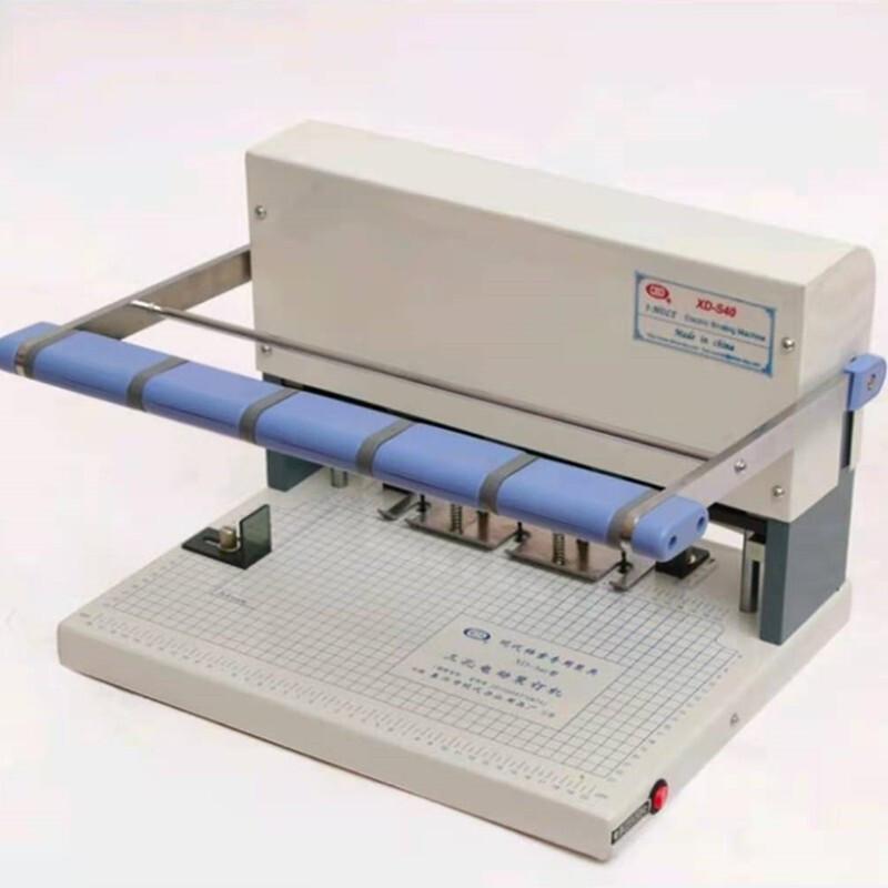 XD-S40 Electric 3-Hole Financial Document Punch Binder