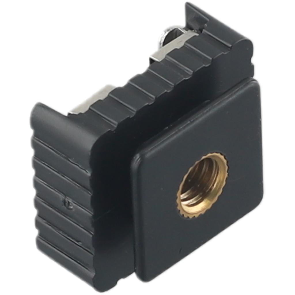 Adaptor pentru patina de fixare cu piuliță din alamă de 1/4 pentru stative de lumină și suporturi de bliț