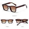 Lightweight Jelly Retro Sunnies Zinc Zinc Alloy Women Anti-UV Glasses New Men Polarized Sunglasses  Gift
