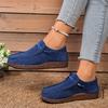 Women's New Large Size Women's Single Shoes New European and American Flat Women's Shoes One Step Casual Sports Shoes